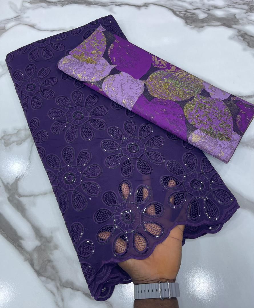 Chiffon Guipure series one Type 6