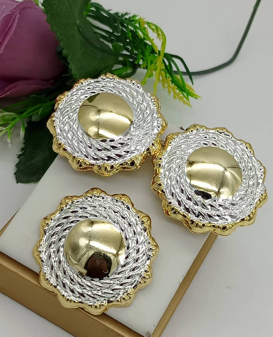 Stone Pendant And Earing Set. 5