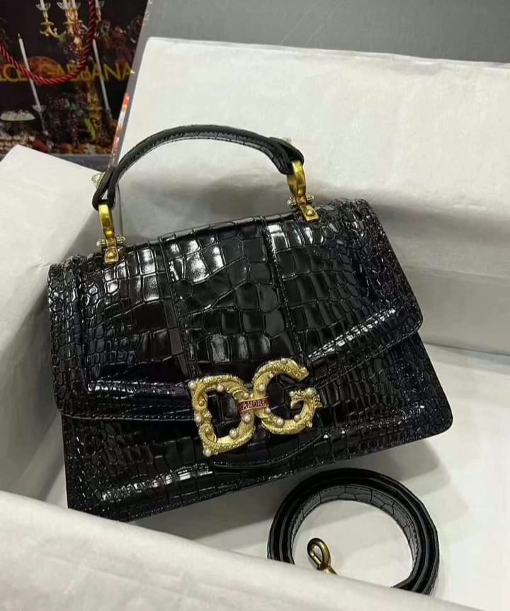 D & G Croc Luxury Bag 1
