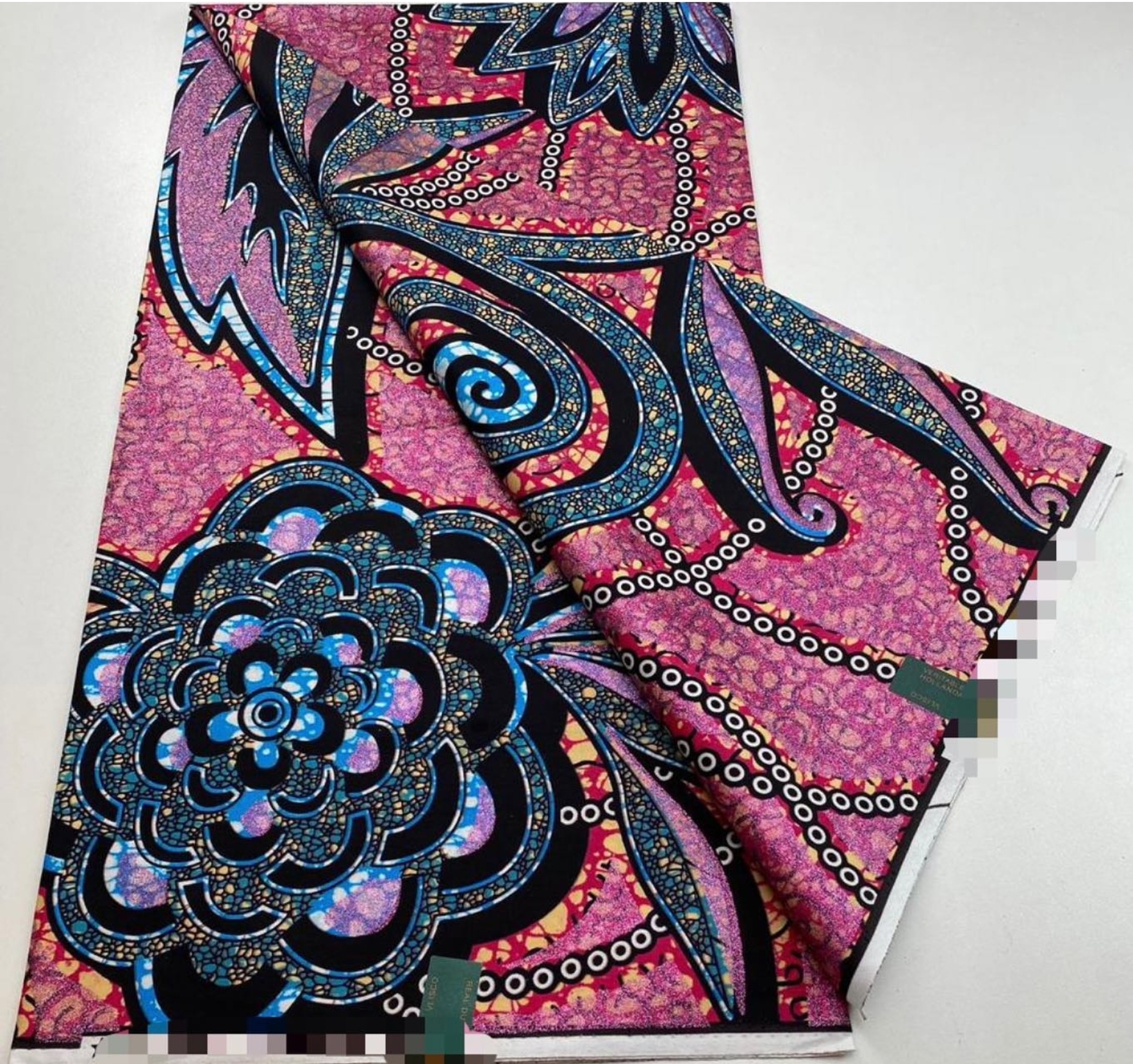 Medium Grand Glitter Glide Ankara (series two) 11