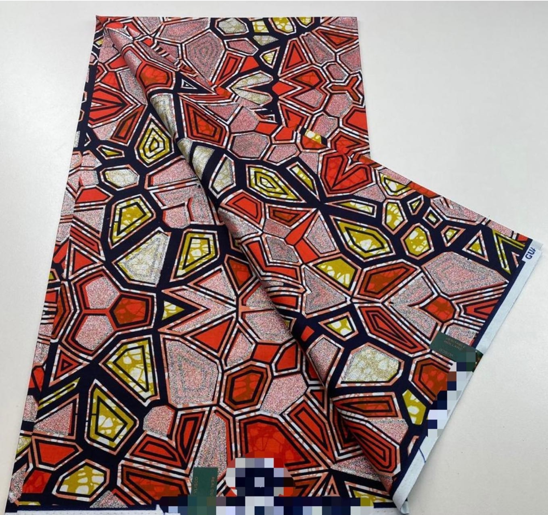 Medium Grand Glitter Glide Ankara (series two) 14