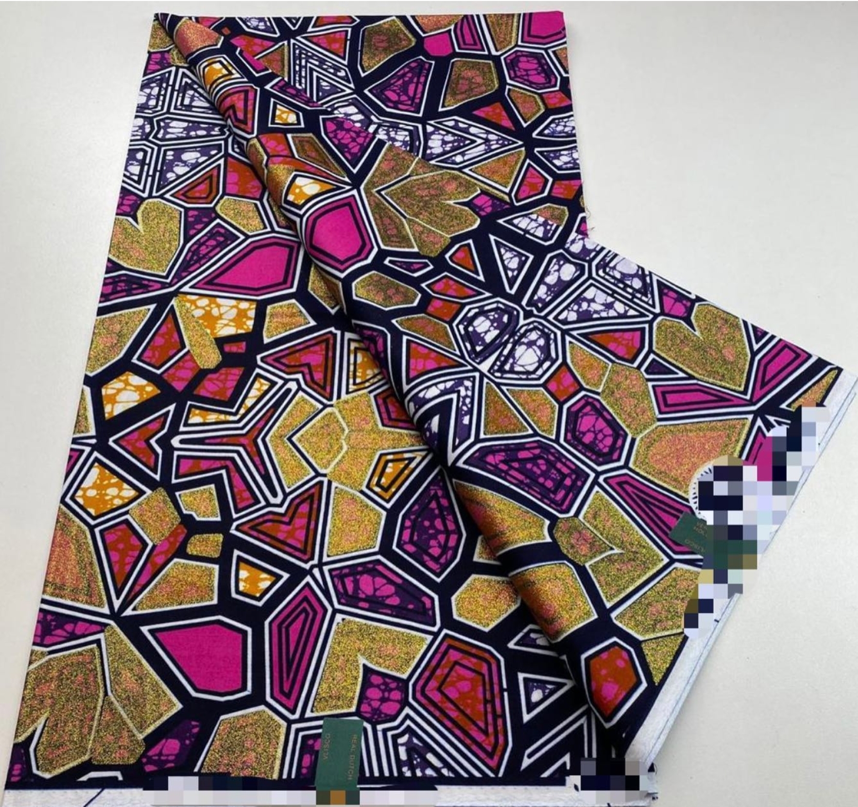 Medium Grand Glitter Glide Ankara (series two)  7