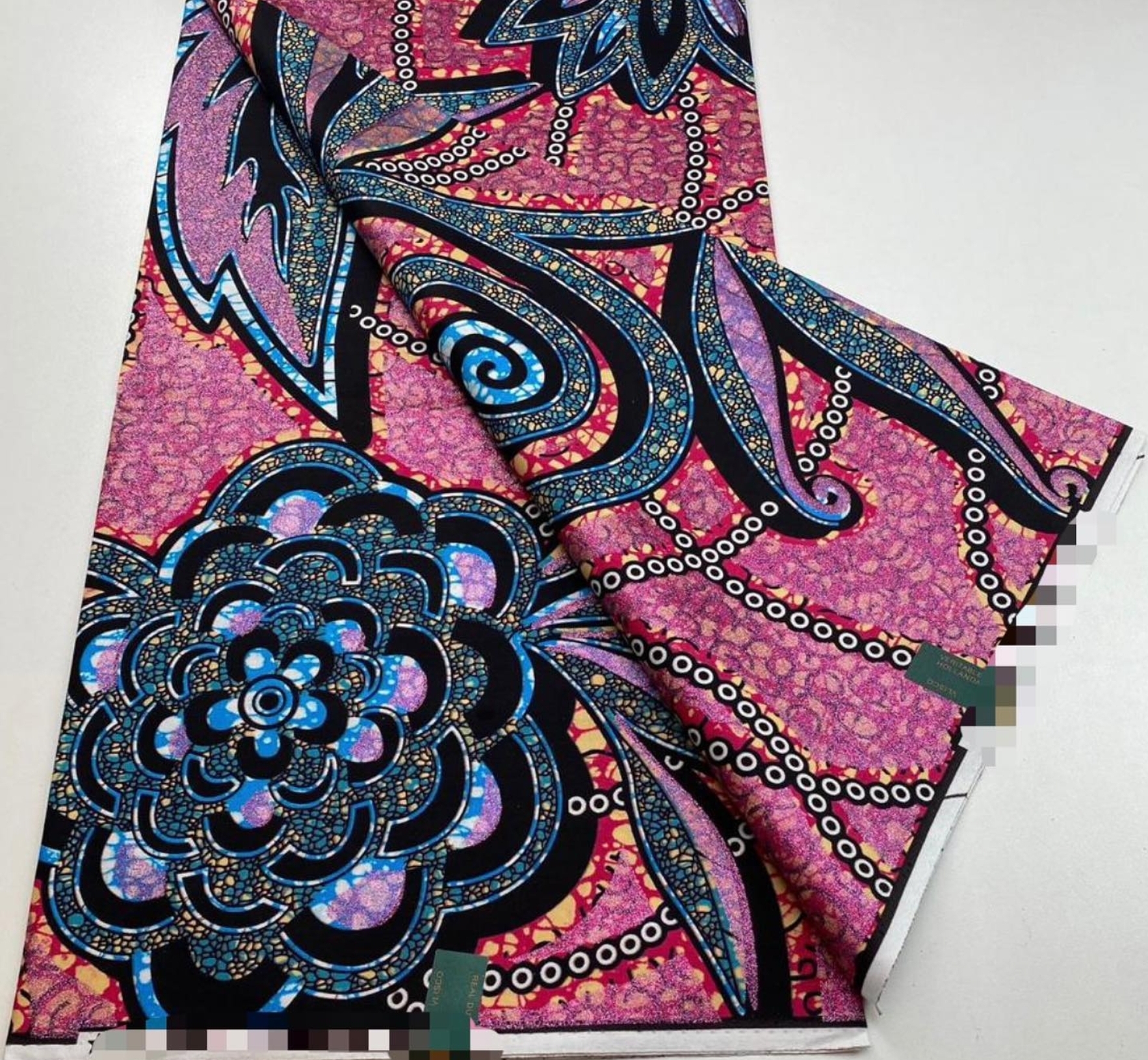 Medium Grand Glitter Glide Ankara (series two) 9