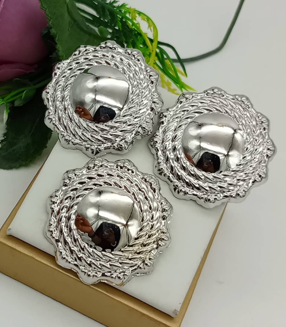 Silver Earing And Pendant Set.4